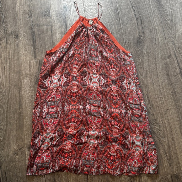 Lucky Brand Dresses & Skirts - Lucky Brand Vibrant Orange Paisley Dress
